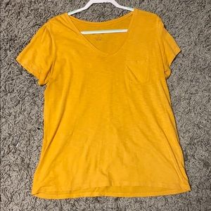 Yellow t shirt